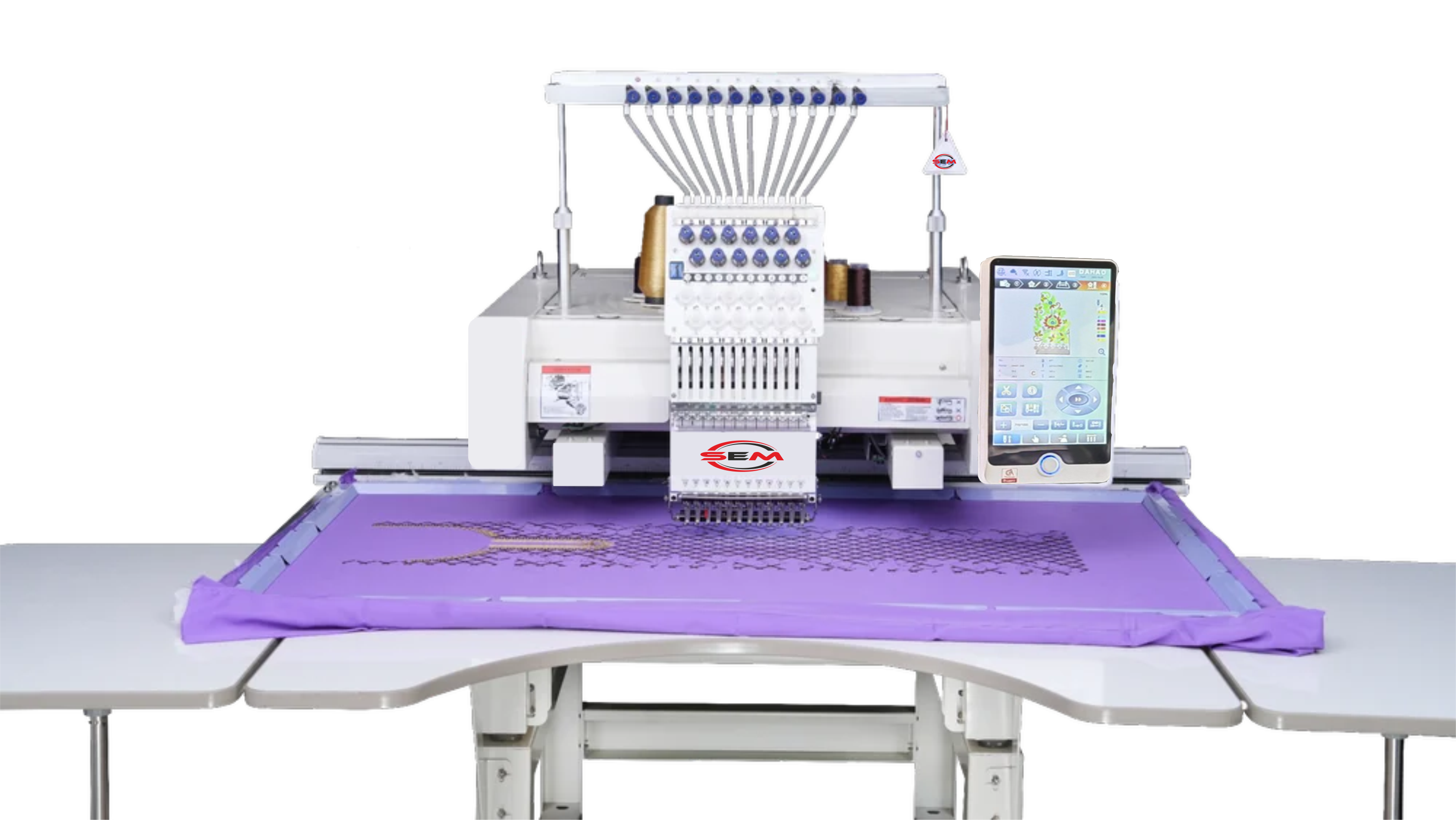 Single Head Embroidery Machine