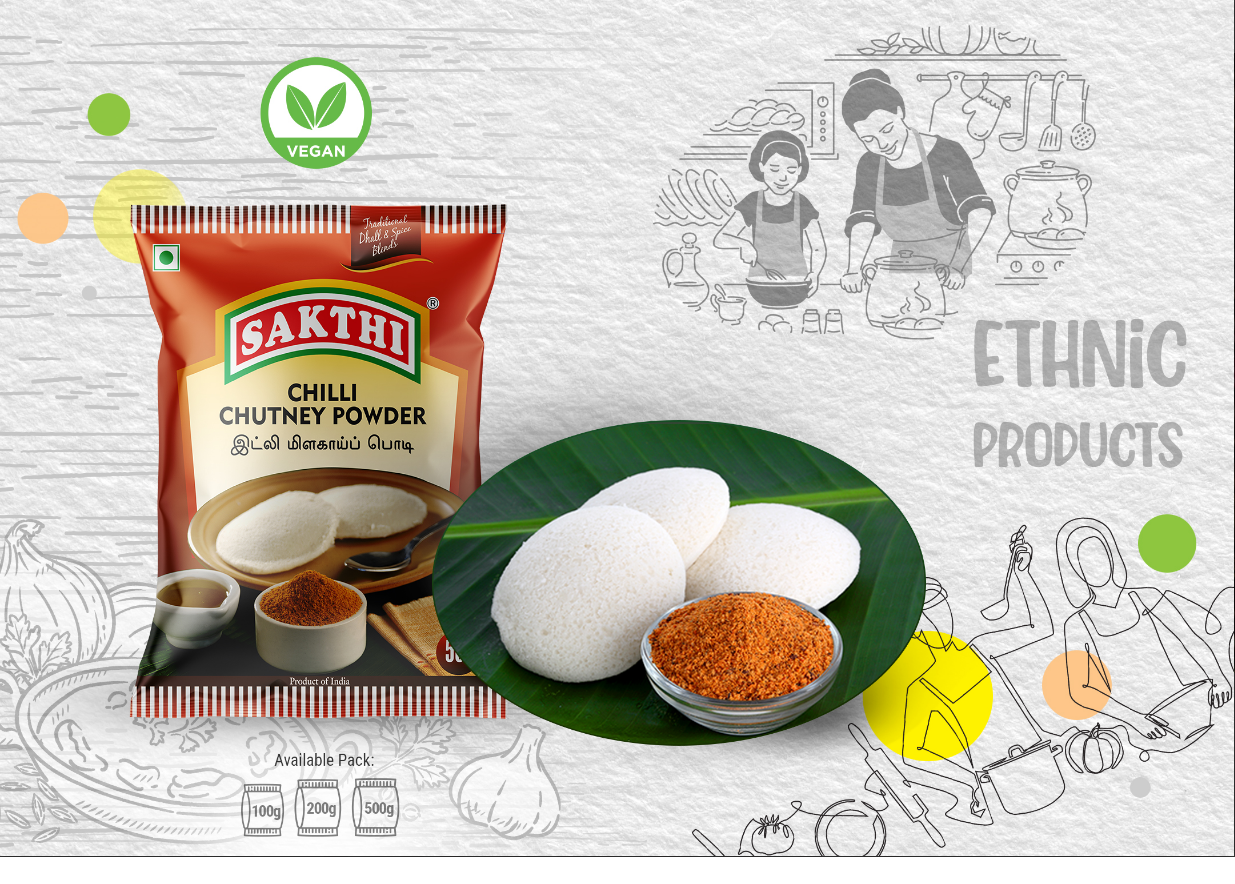 Idly podi/இட்லி பொடி SAKTHI