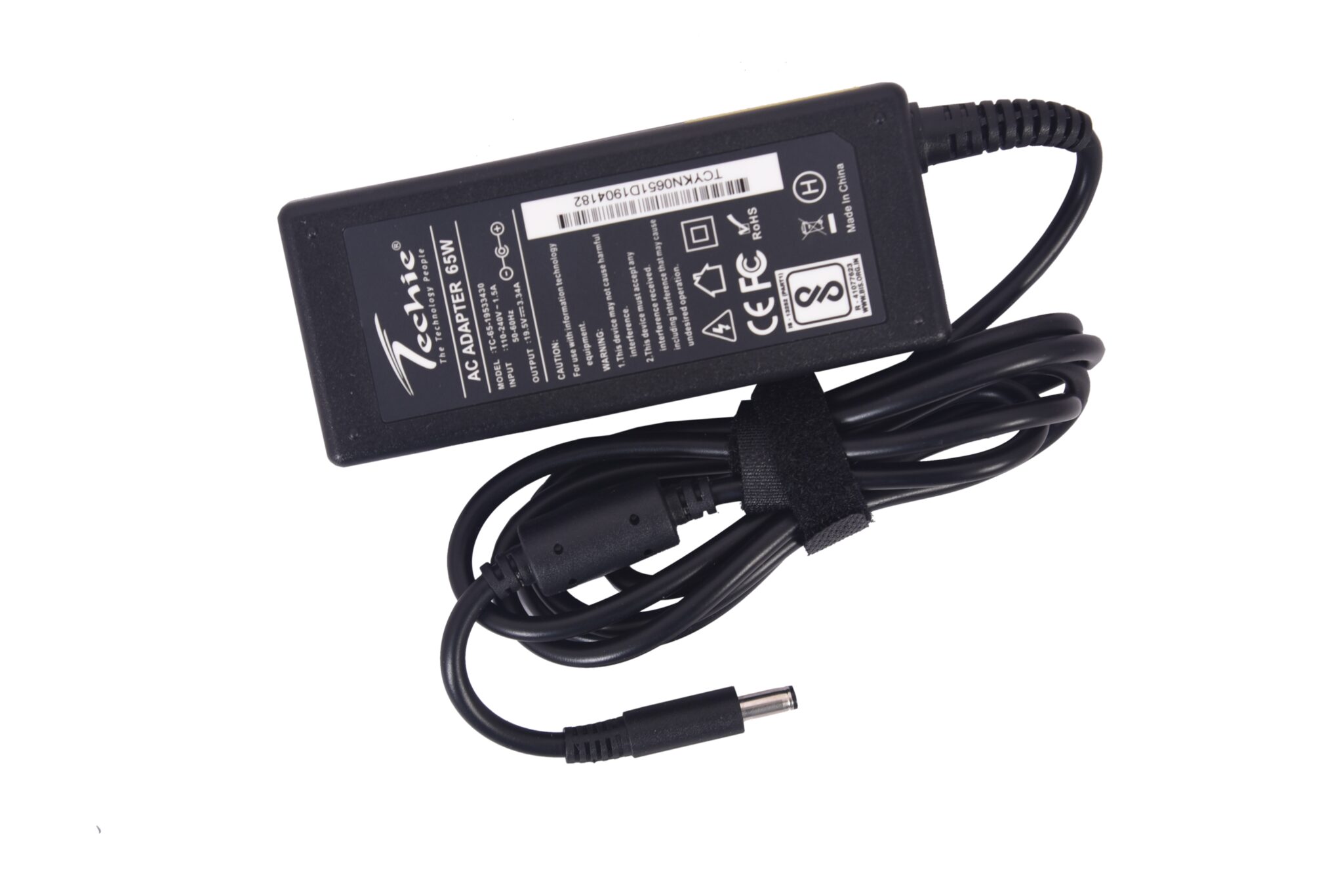 Techie Compatible Dell 65W Laptop Charger for Inspiron