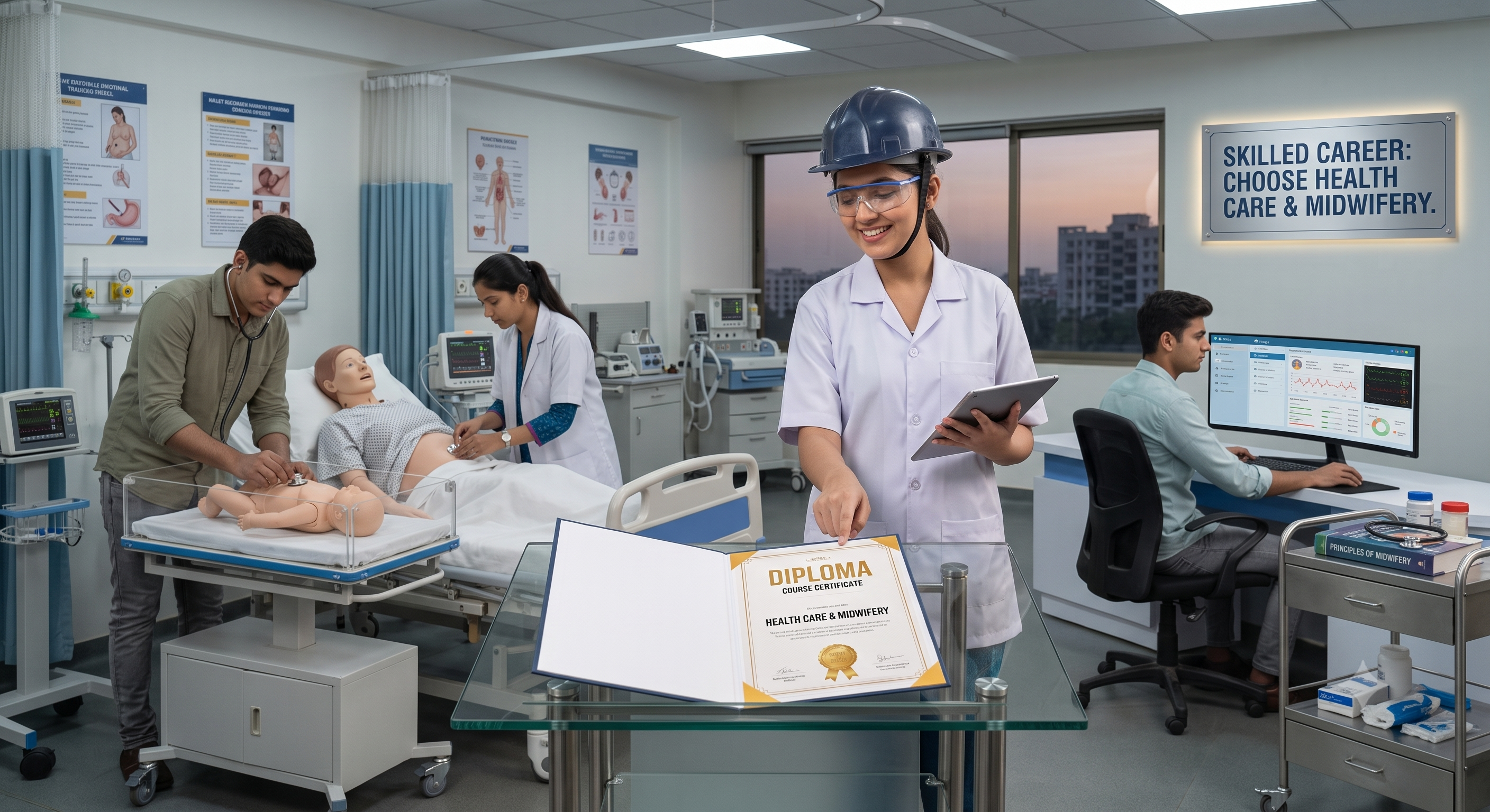 Diploma in Health Care & Midwifery
