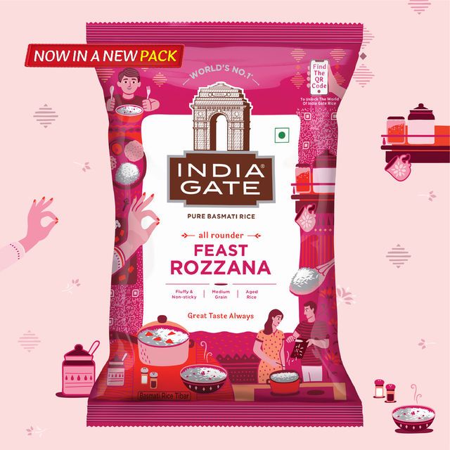 INDIA GATE basmati Rozzana