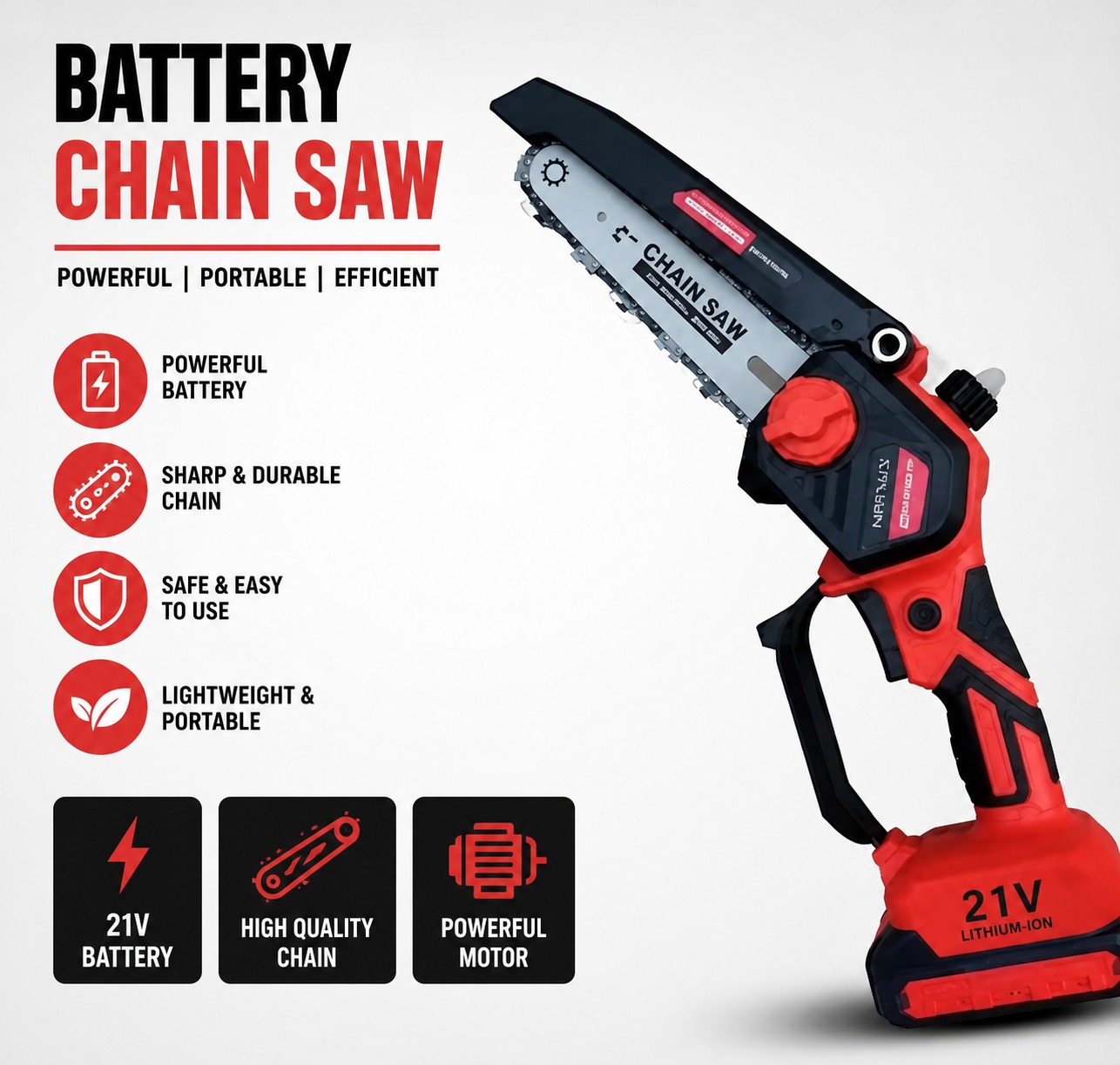 BATTERY CHAIN SAW