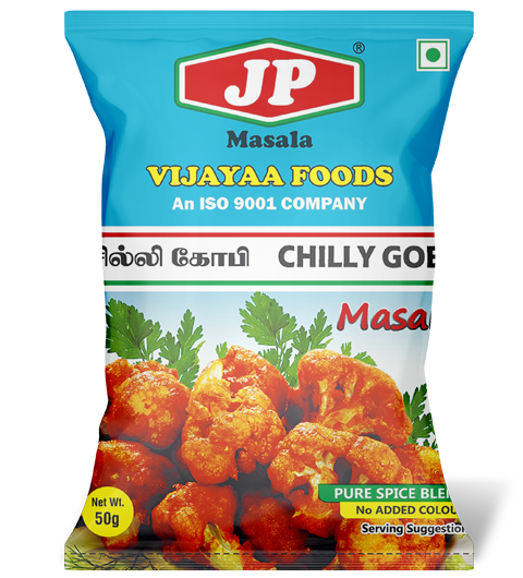 chilli GOBI MASALA, சில்லி கோபி JP