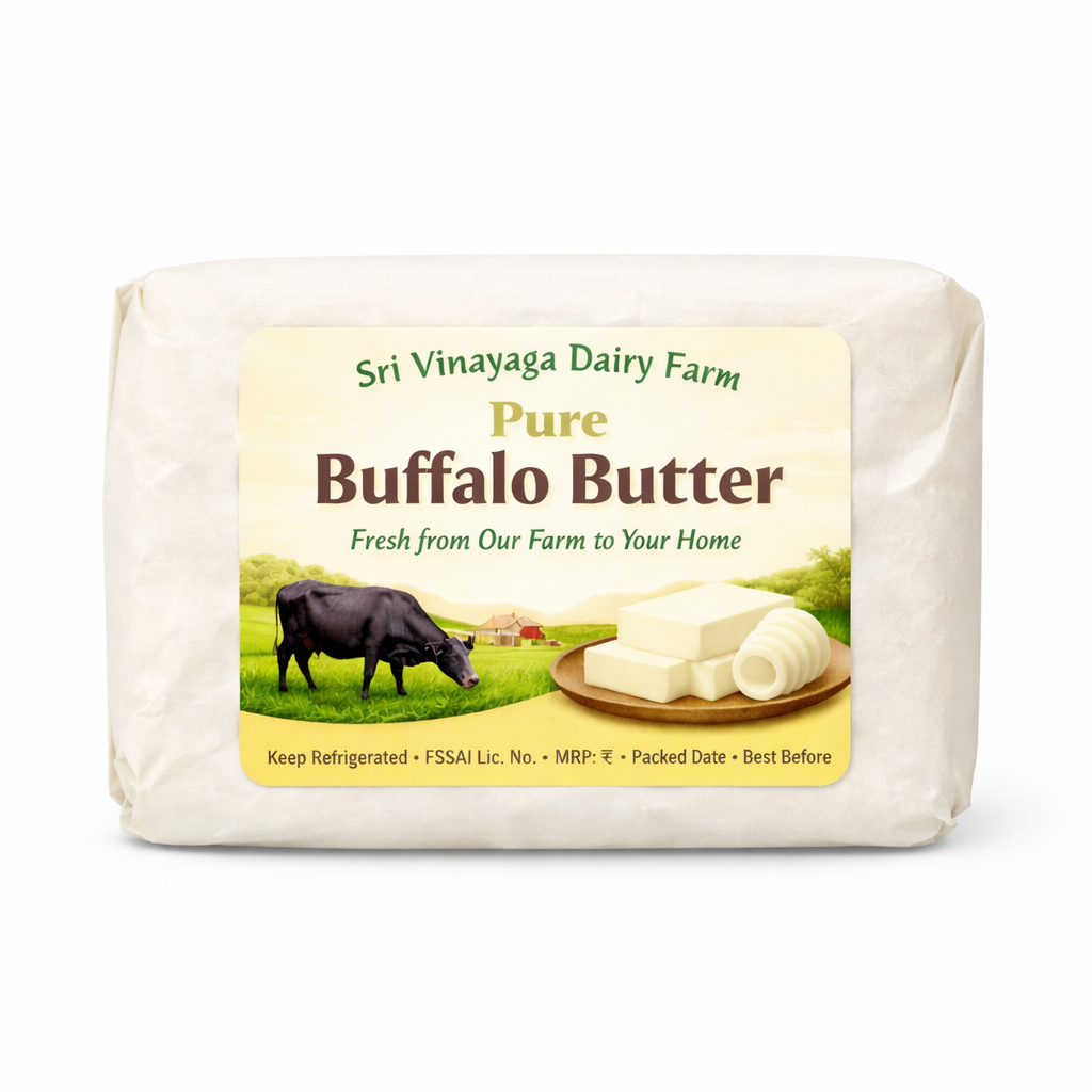 Uthukuli Pure Buffalo Butter Online | Fresh White Butter Tamil Nadu