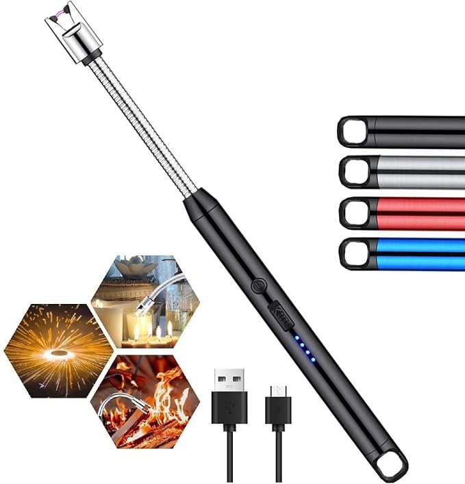 DODGE 'N WOLVES Upgraded Rechargeable Electric Gas Lighter