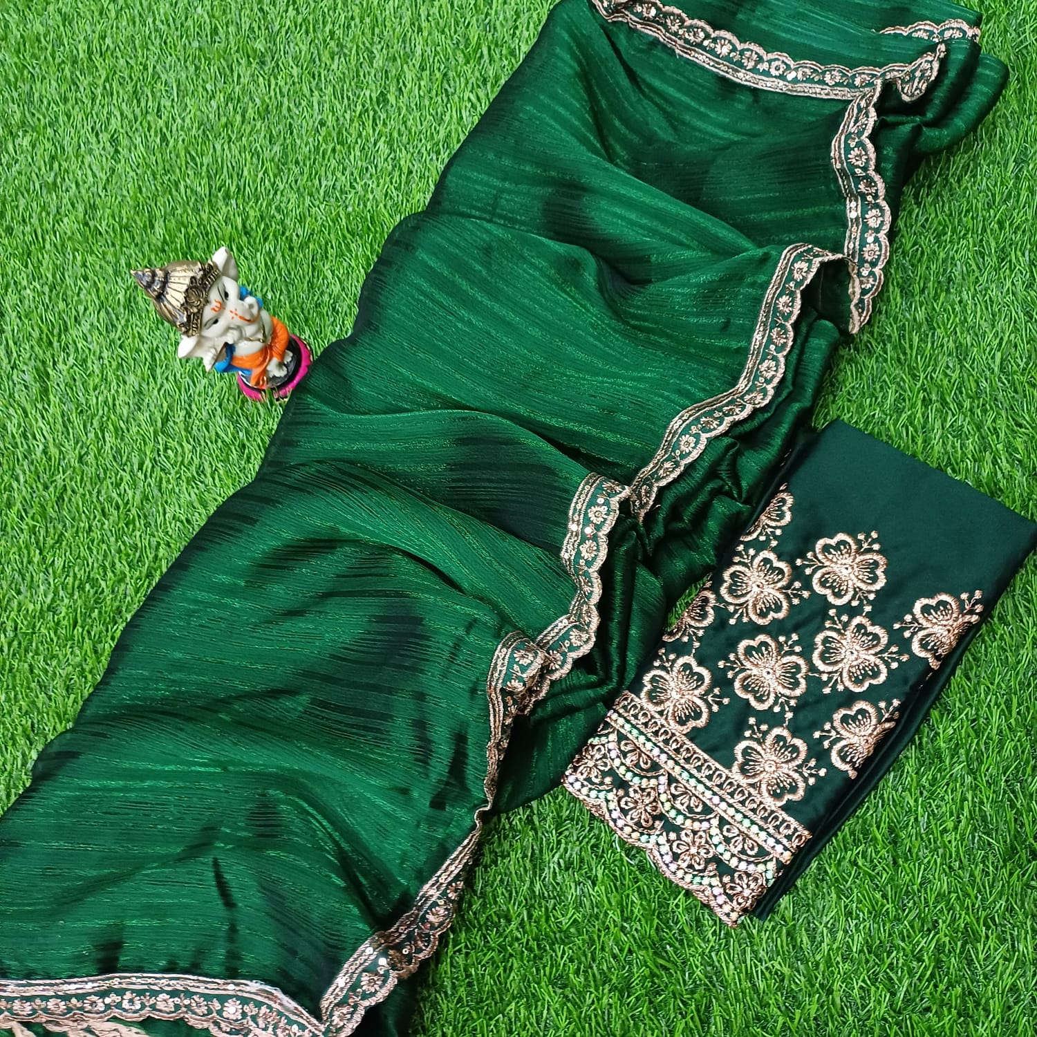 Space silk  Green