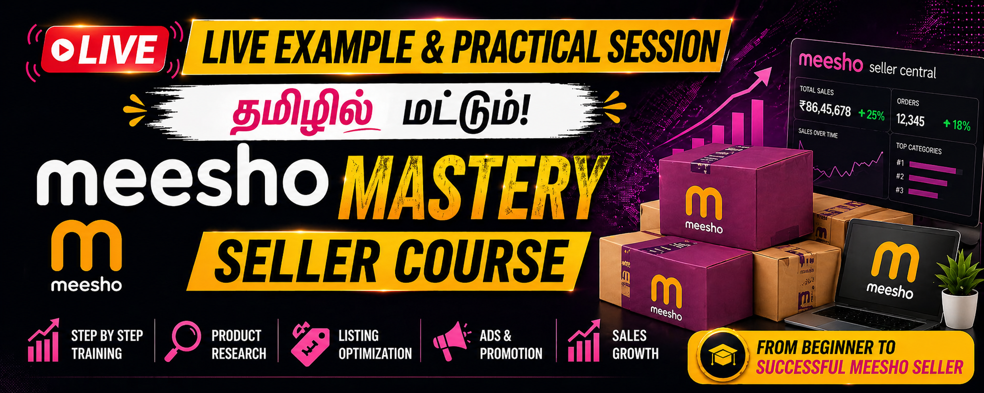 meesho Seller Mastery Course (தமிழில்)