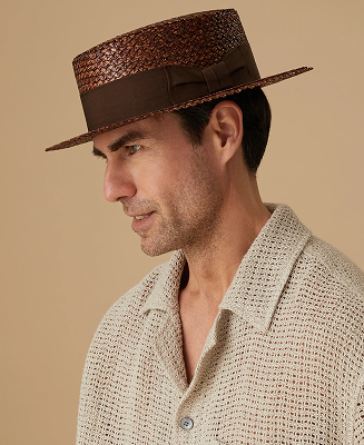Classic Unisex Straw Boater cap