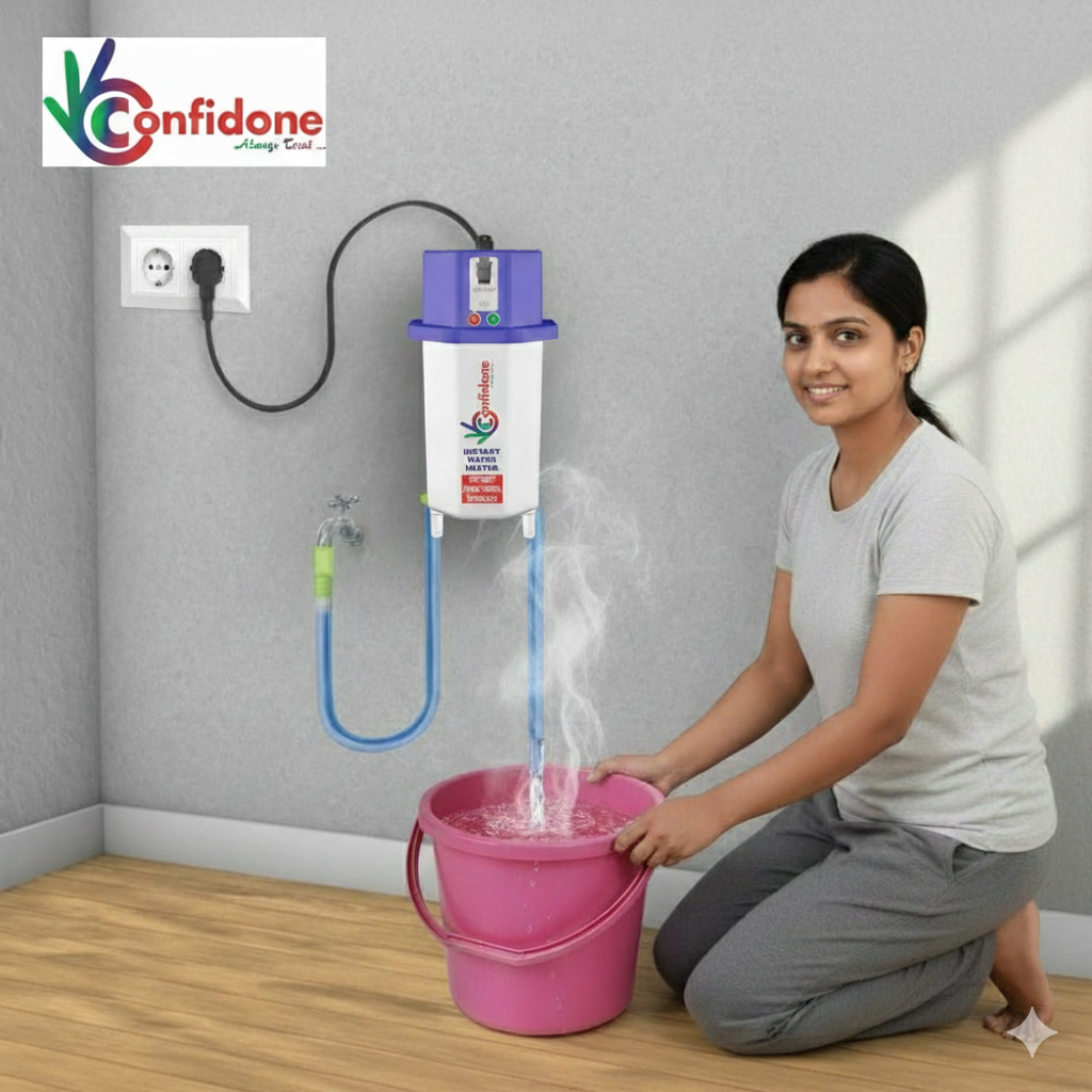 Confidone 2.5 L MCB fitted Instant Water heater