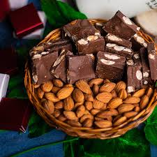 Dark Chocolate with Roasted Almonds