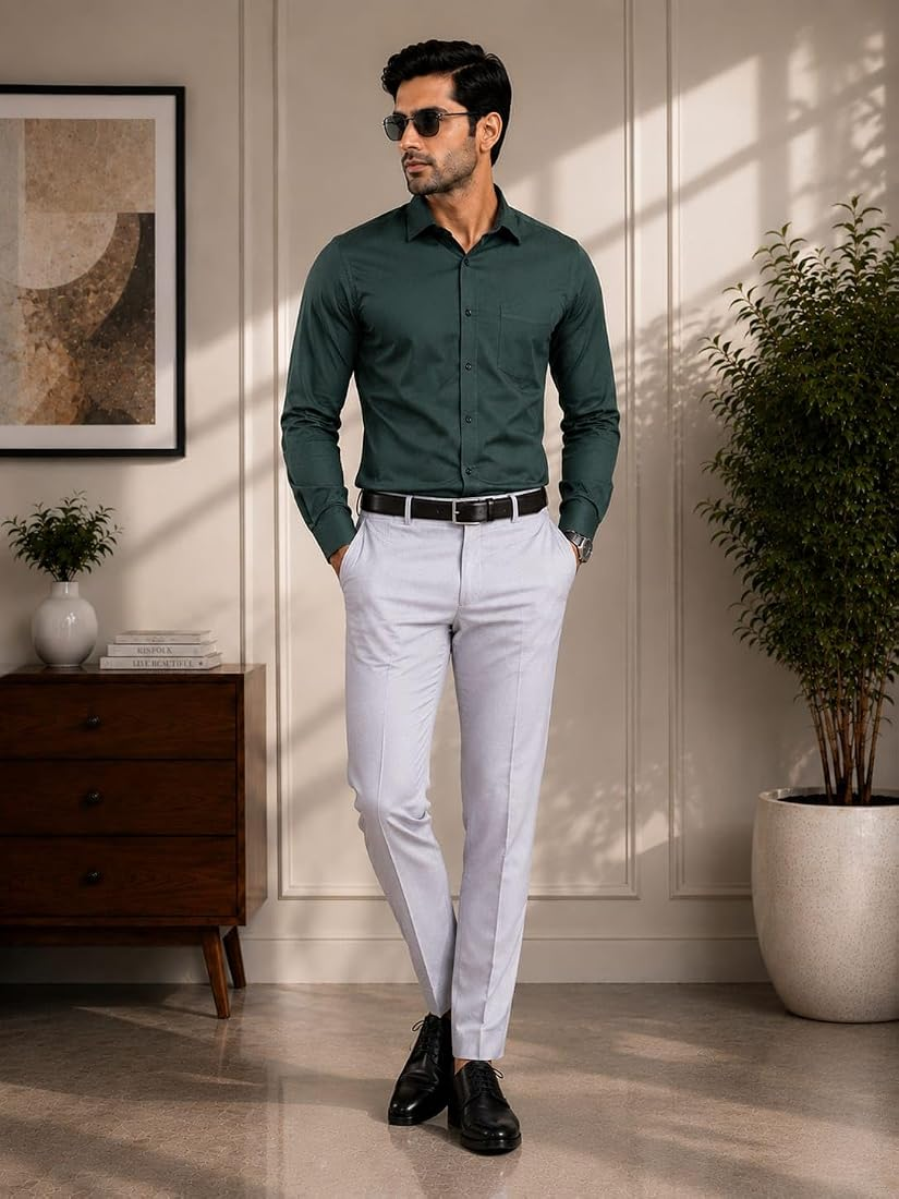 Classic Green Formal Shirt