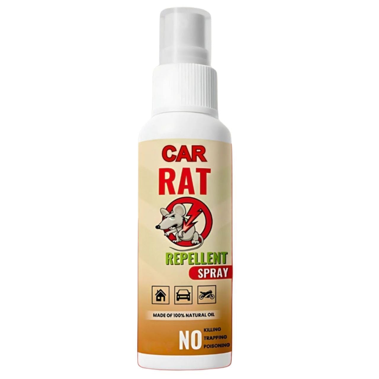 Rat Repellent for Car | Rodent to Protect Wires in Car, Bike & Truck Engine No Only Repels Long Lasting Control