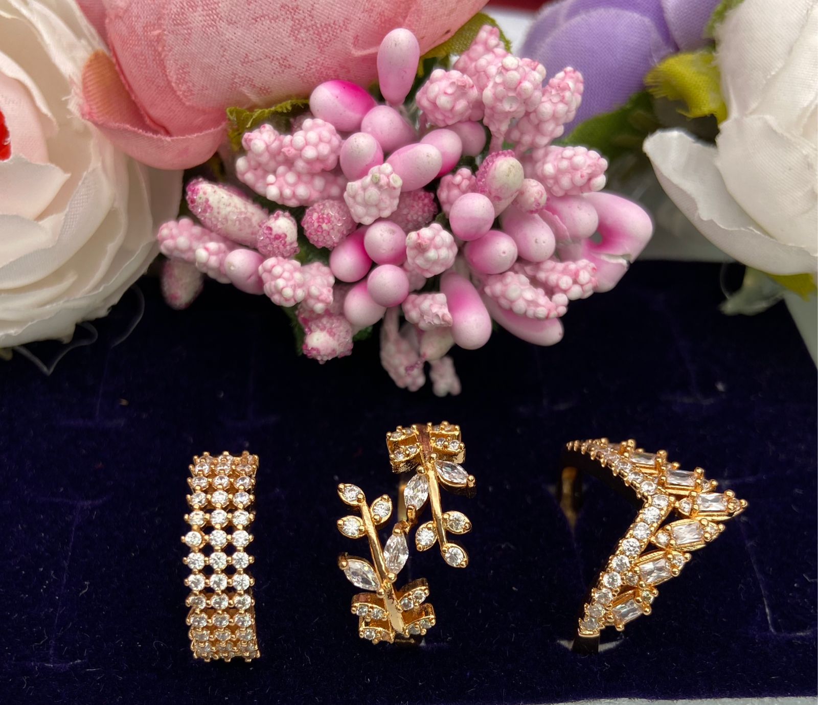 Adjustable Antitatarnish Rings combo offer