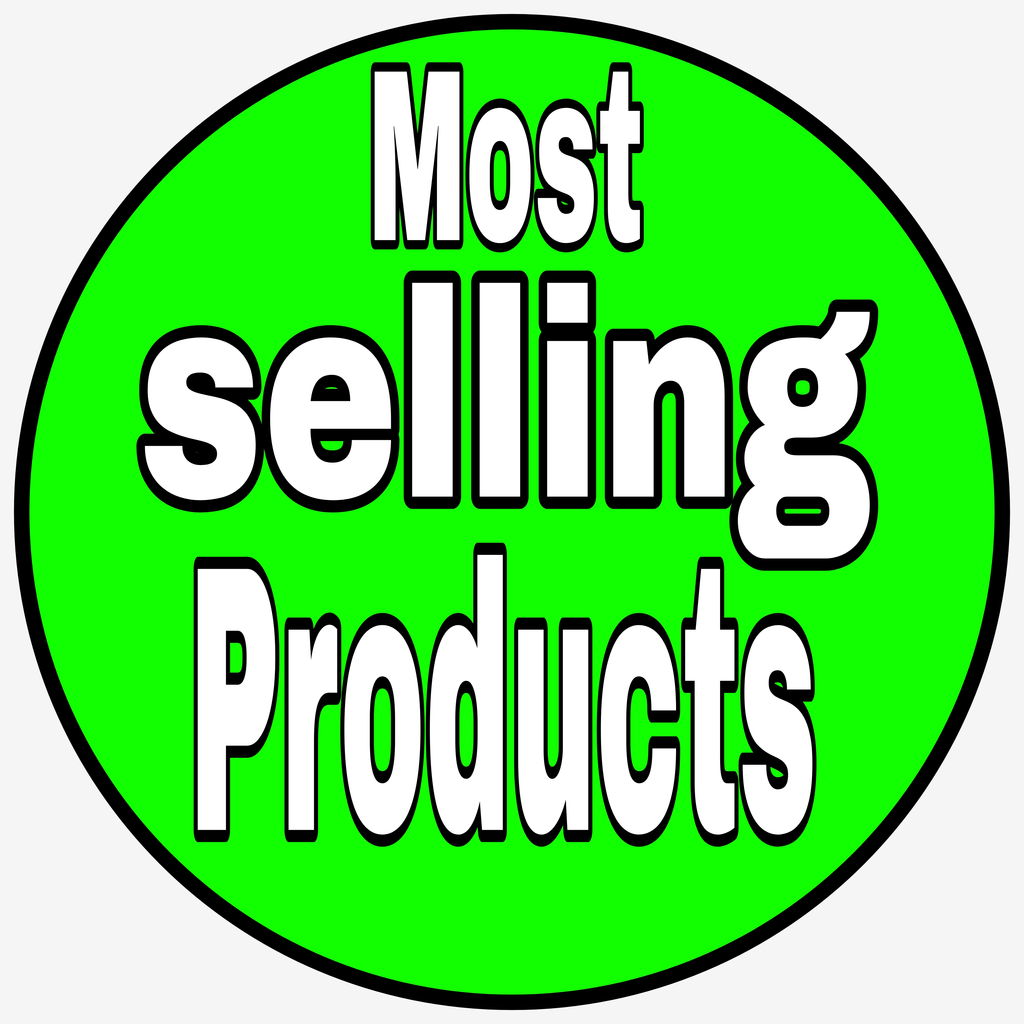 Most selling products