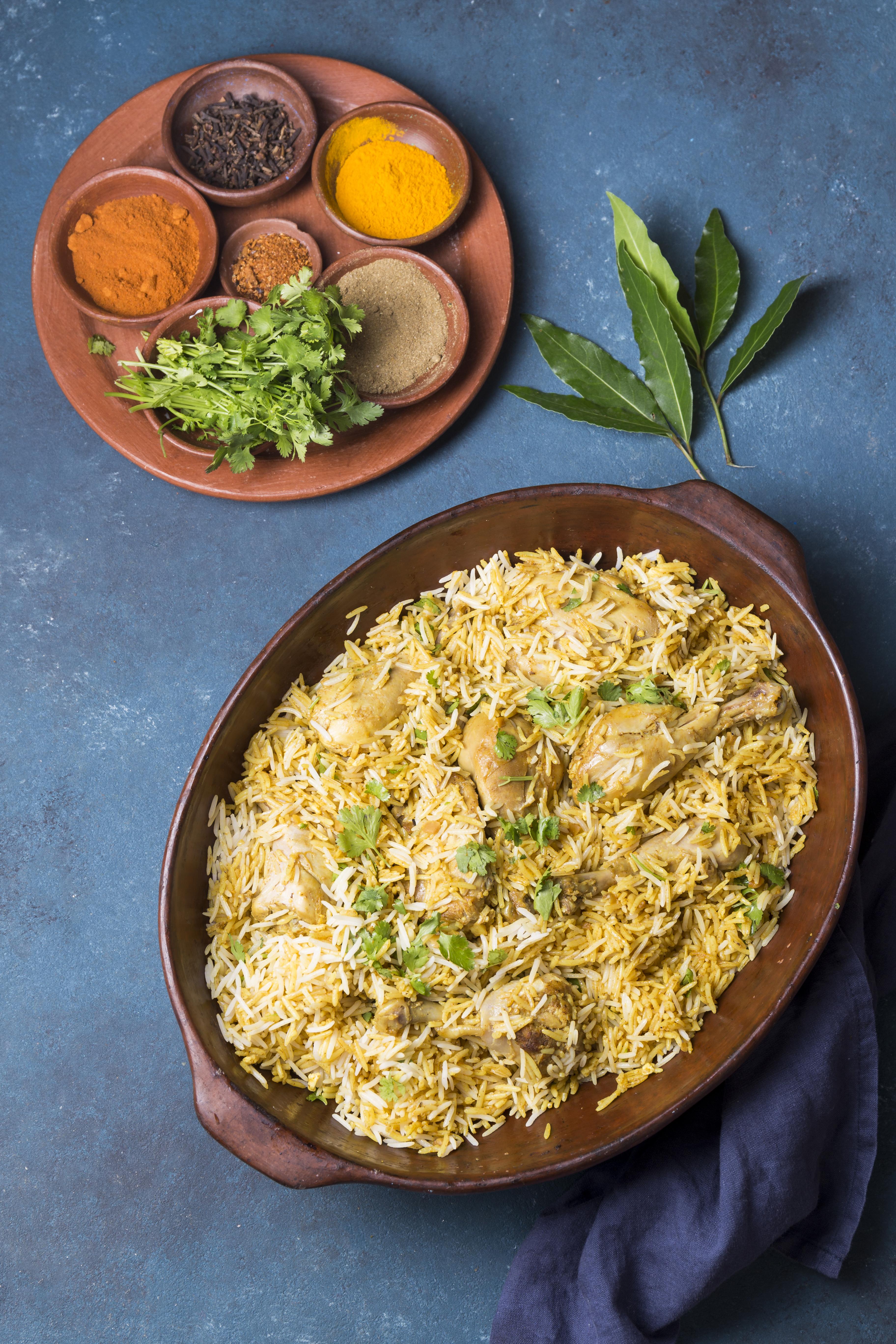 Mushroom Biriyani