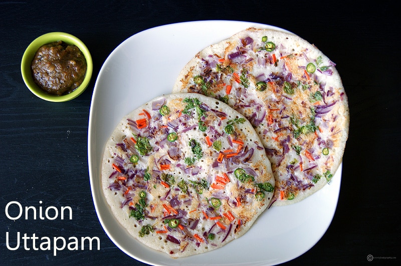 Onion Uttapam