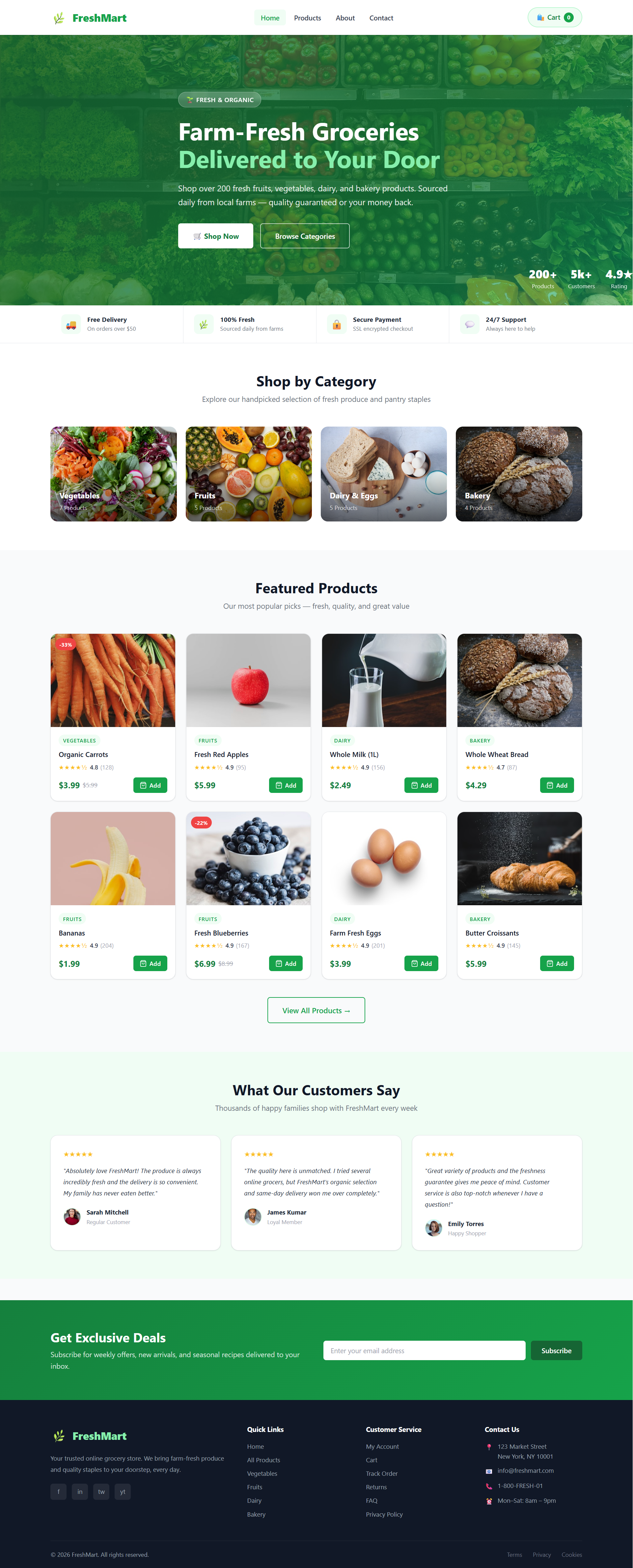 Fresh mart